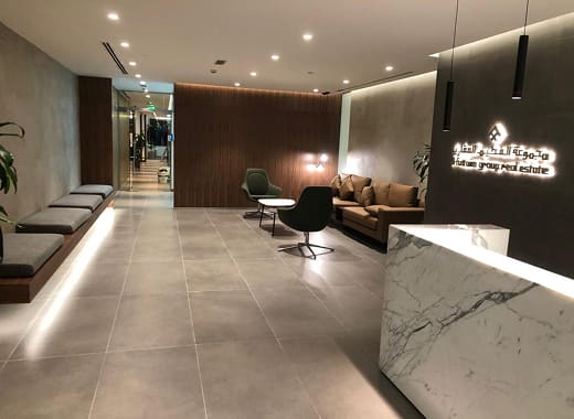 Corporate Office Fit-Out & Renovation – Festival Tower, Dubai, completed by Soft Touch Interior